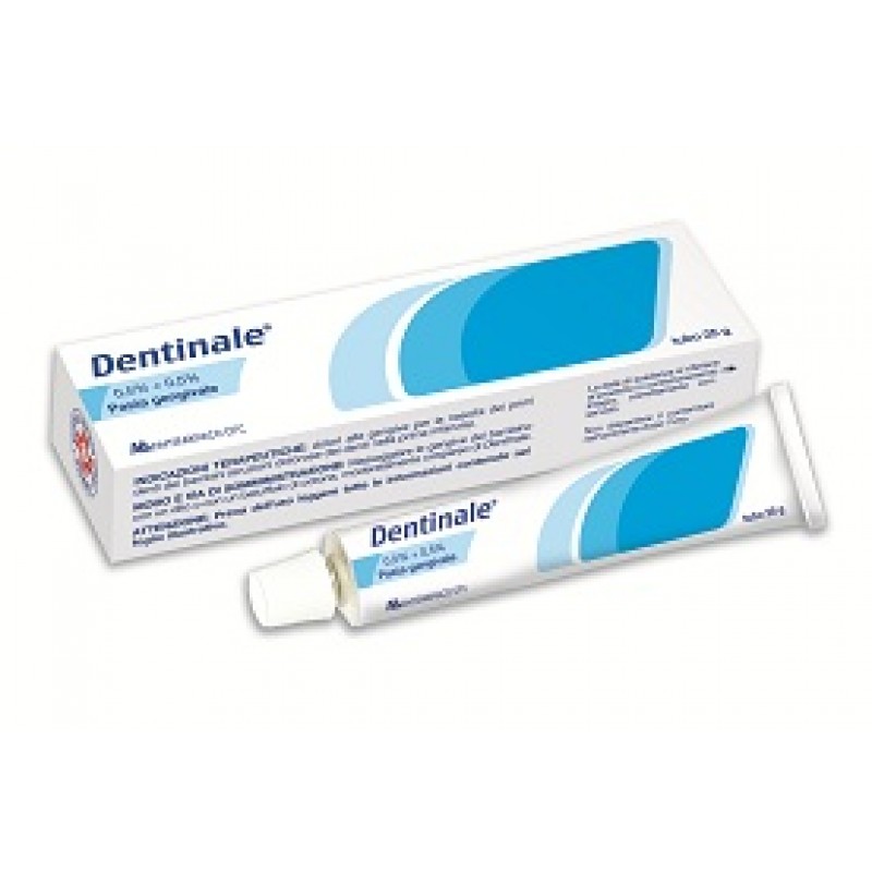 Dentinale Pasta Gengivale Bambini 0,5% + 0,5% Amilocaina Sodio Benzoato 25g