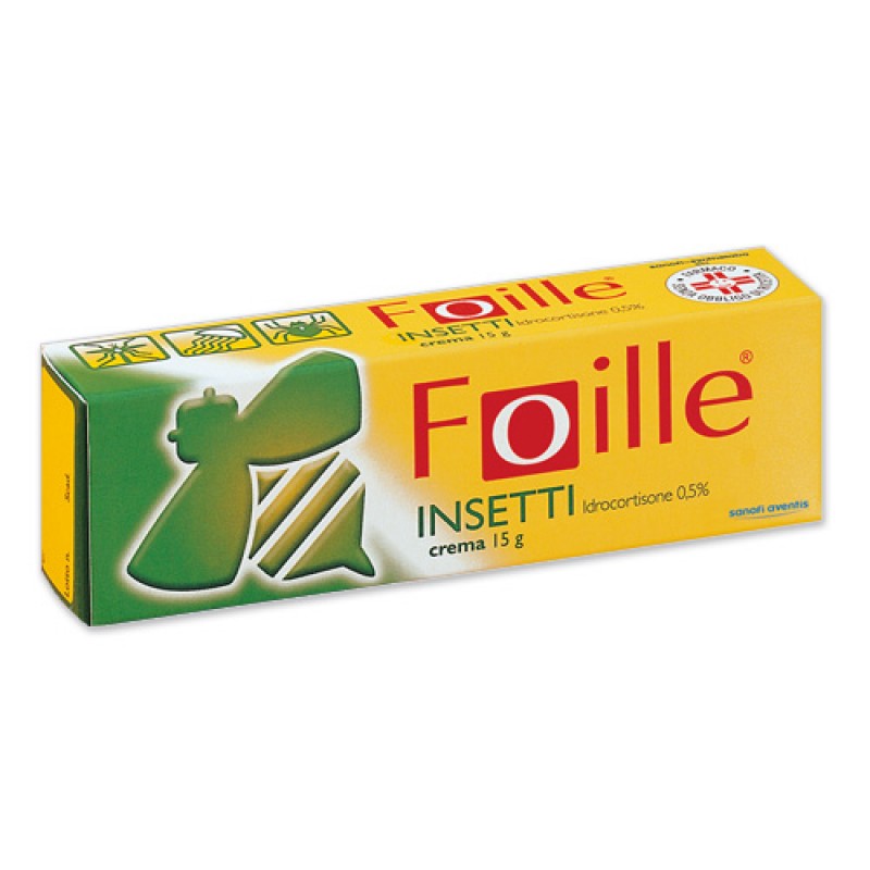 Foille Insetti - Crema con 0,5% di Idrocortisone - 15 g