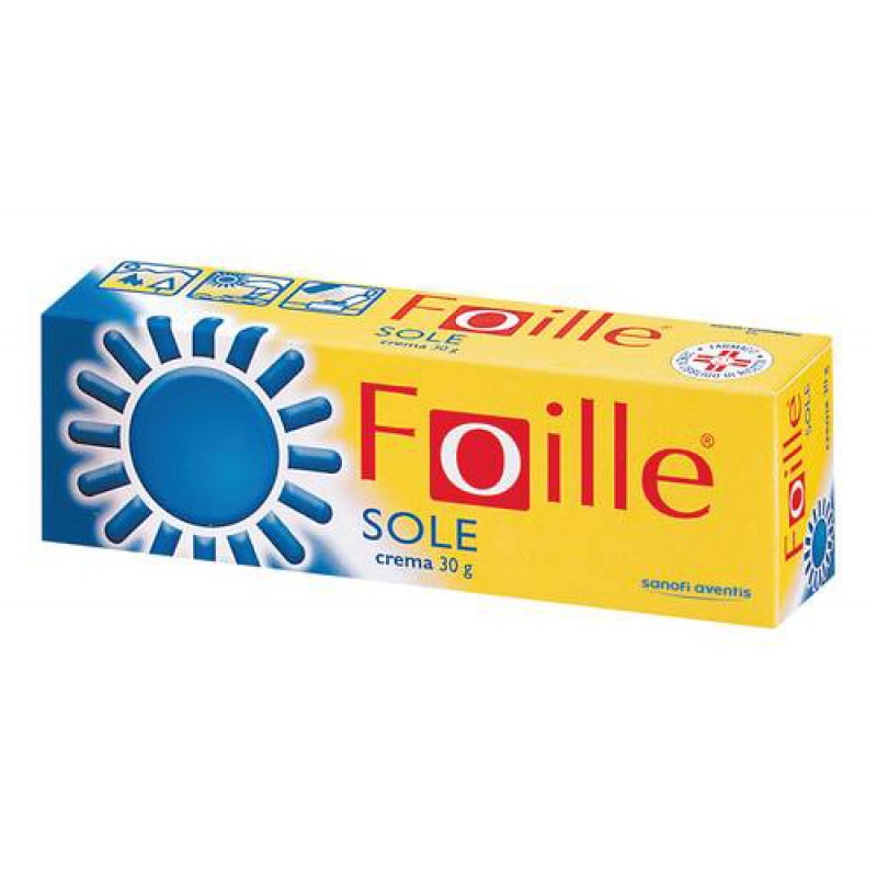 Foille Sole - Crema cutanea per scottature ed ustioni - 30 g