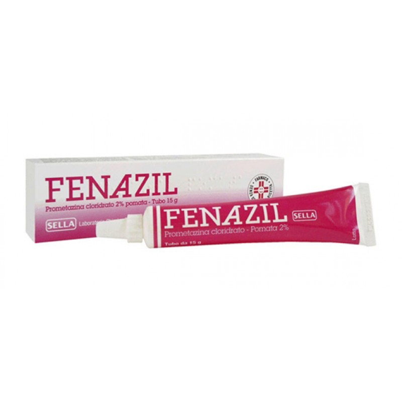 Fenazil Crema 2% Prometazina Cloridrato Punture D'Insetti Tubo 15 g