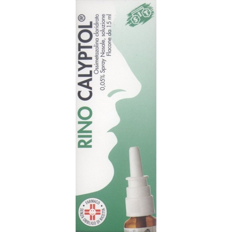 RinoCalyptol 0,5 mg/ml Ossimetazolina Spray Nasale Decongestionante 15 ml