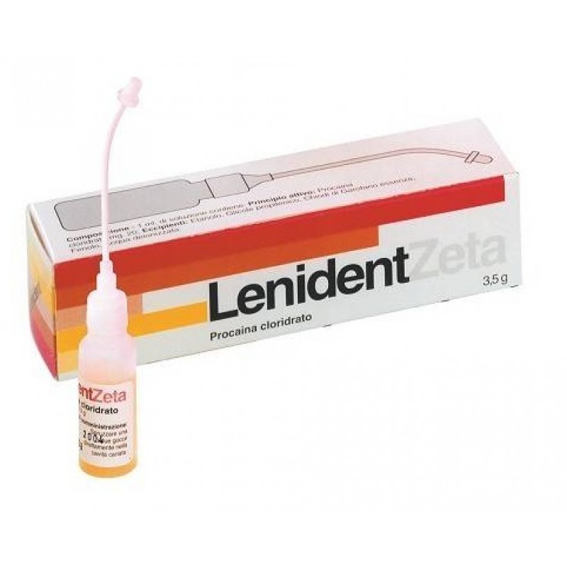 Lenident Zeta Soluzione Dentale Gocce 3,5 g Flaconcino 6 ml