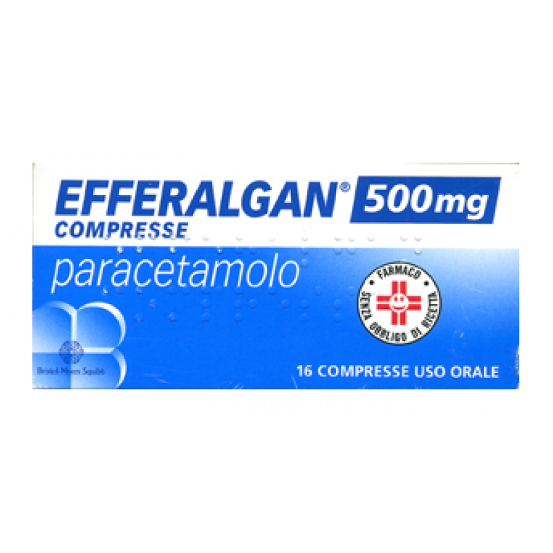 Efferalgan 500 Mg Paracetamolo 16 Compresse