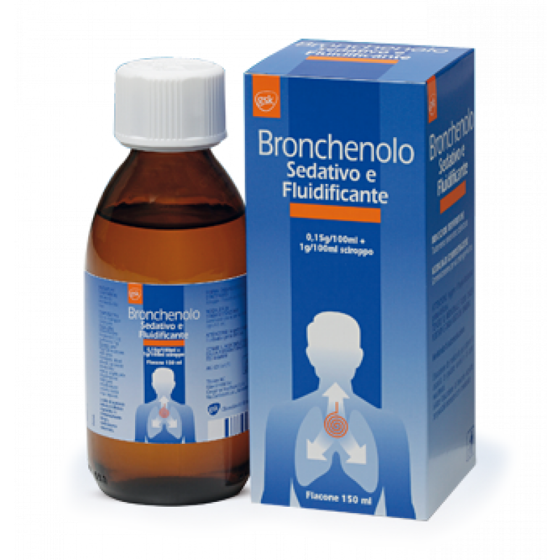 Bronchenolo Sedativo e Fluidificante - Sciroppo 150 mL