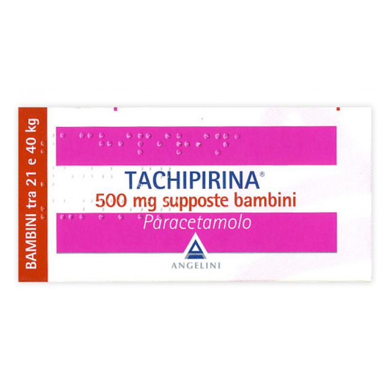 Tachipirina 500 mg - 10 Supposte