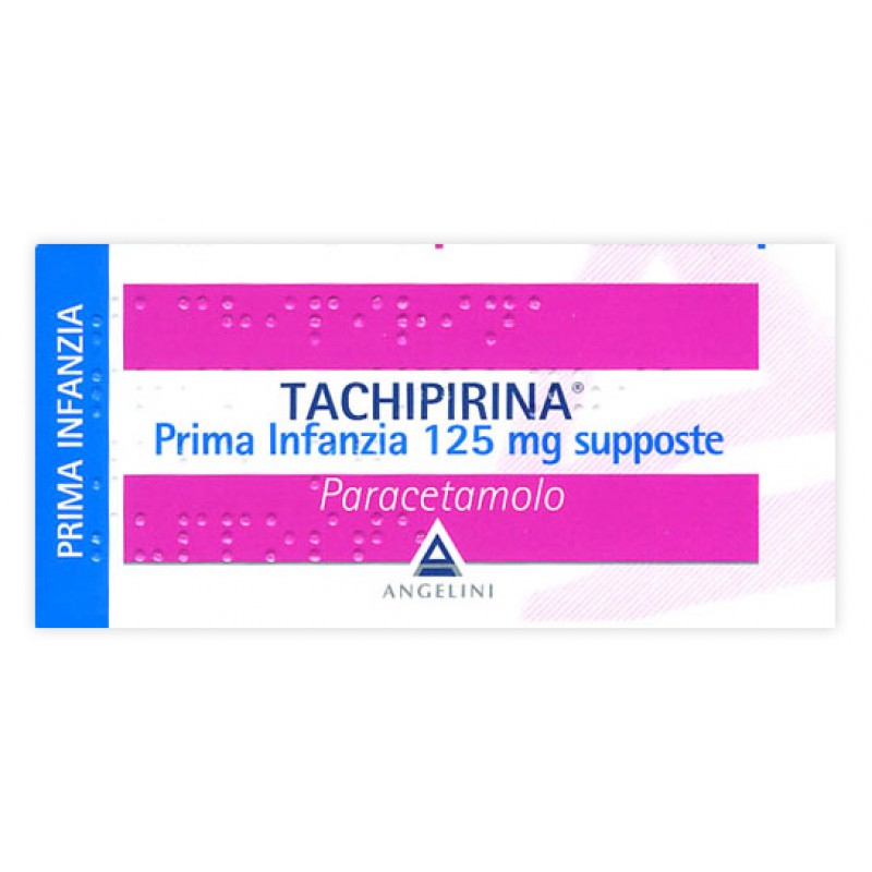 Tachipirina Prima Infanzia 125mg - 10 Supposte