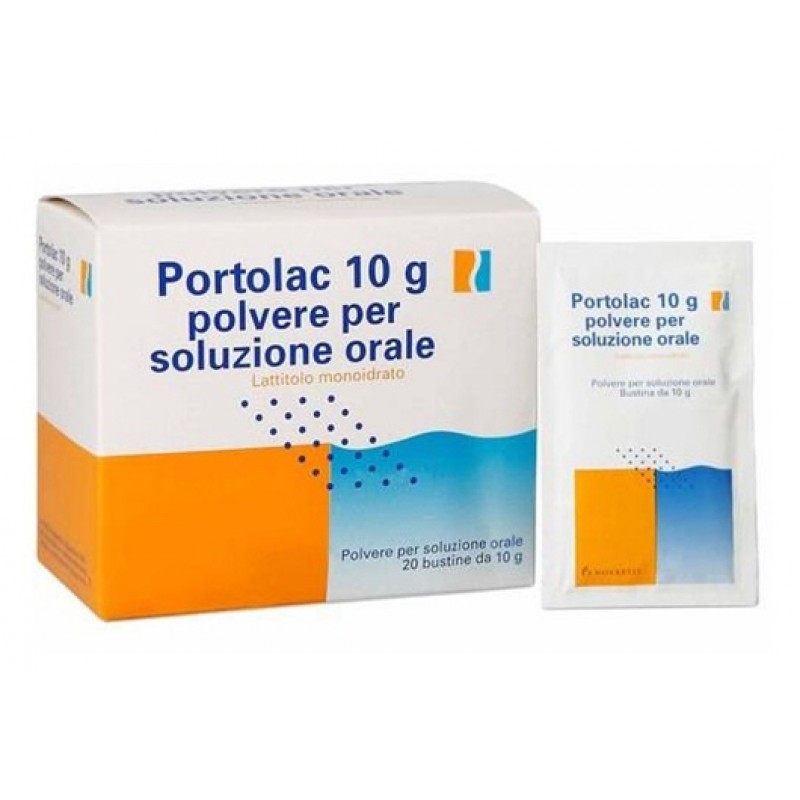 Portolac EPS 10 g Polvere Per Soluzione Orale 20 Bustine