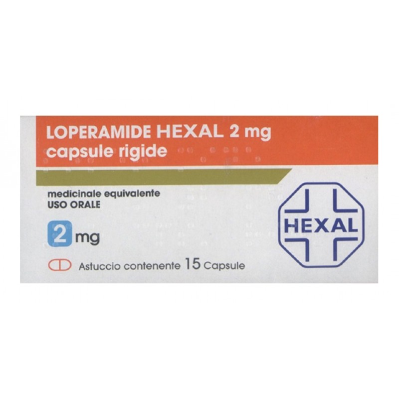 Loperamide Hexal 2 mg - 15 Capsule rigide