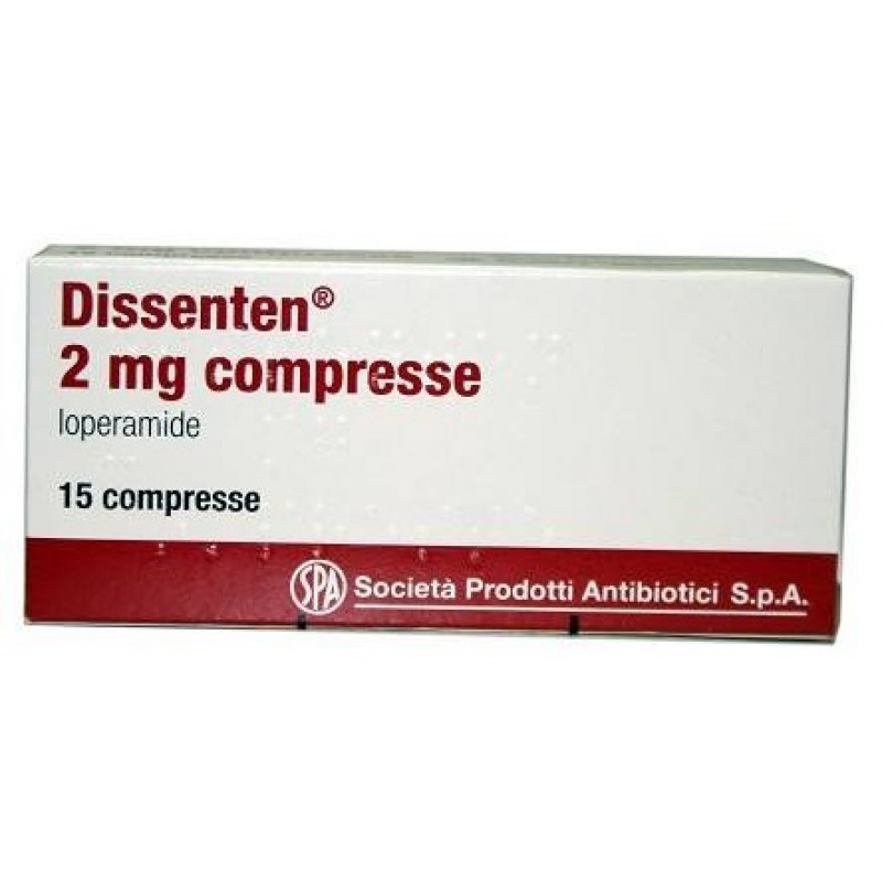 Dissenten 2mg - 15 Compresse per la diarrea