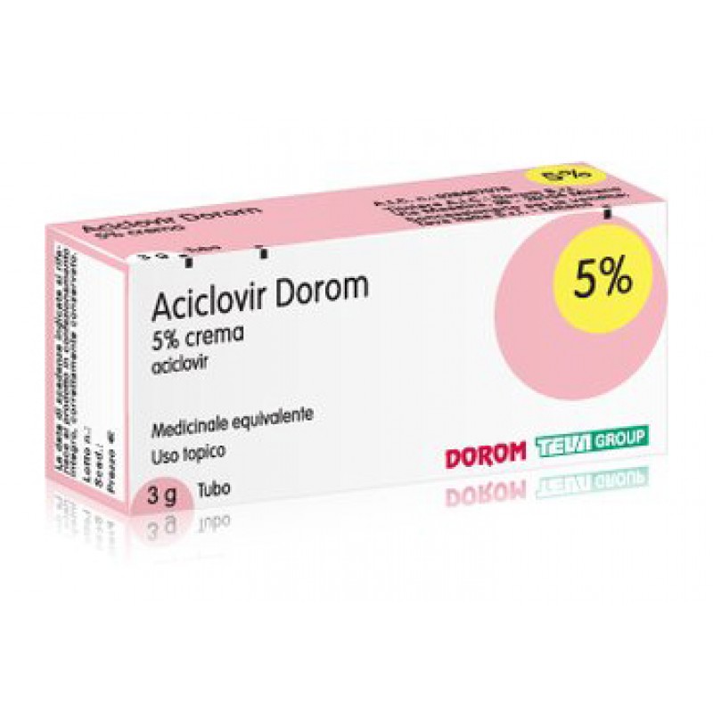 Aciclovir Dorom 5% Crema 3g