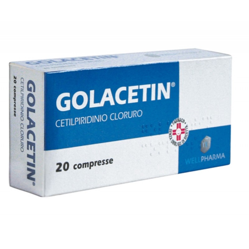 Golacetin 20 compresse 1,3 mg