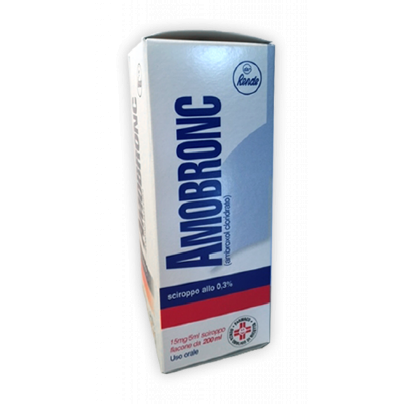 Amobronc Sciroppo 0,3% Ambroxolo Mucolitico 200 ml