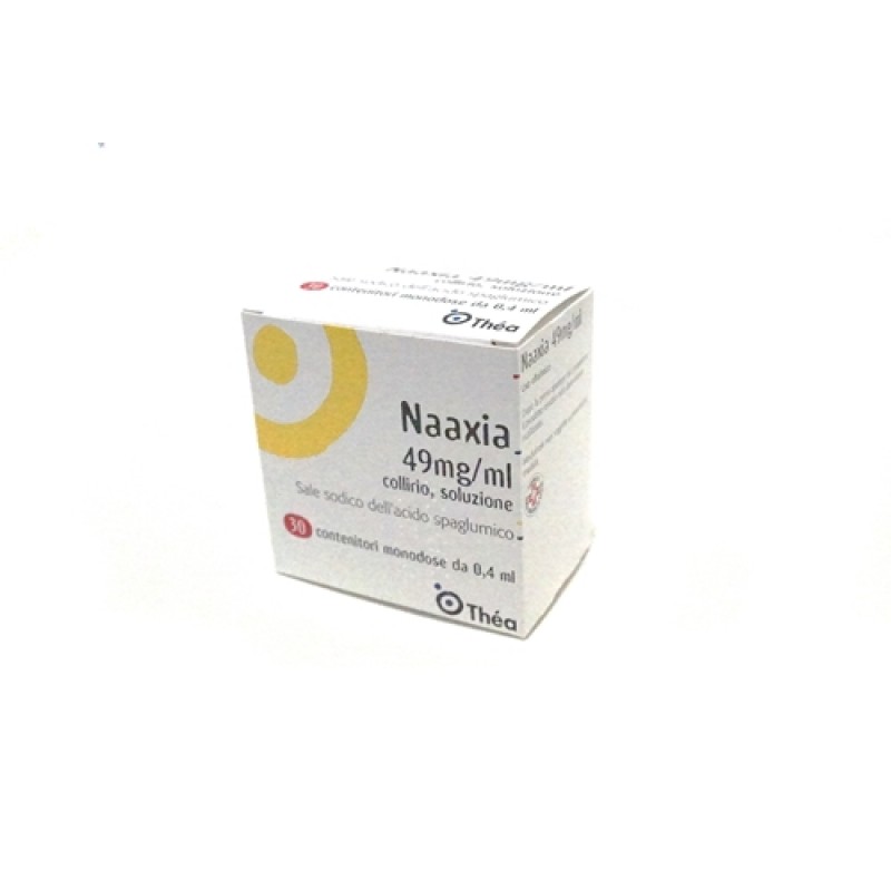 Naaxia Collirio monodose 4,9% 30 Flaconcini 0,4 ml
