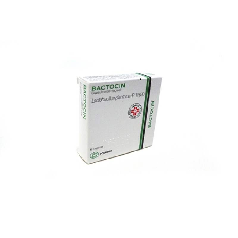 BACTOCIN 6 Capsule Vaginali 3 gr