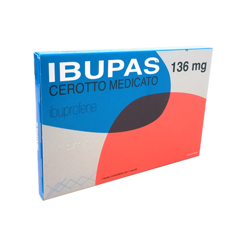 Ibupas - cerotti medicati con Ibuprofene - 136 mg