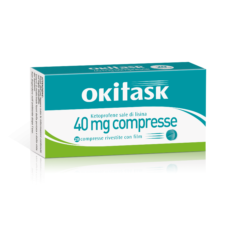 Okitask - 20 compresse rivestite - 40 mg