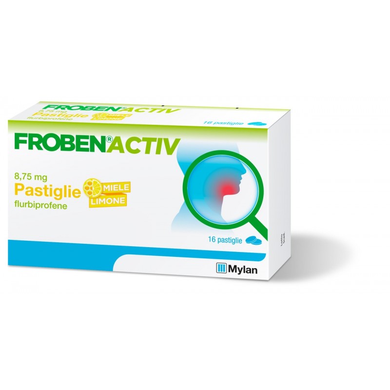 FrobenActiv Miele e Limone 16 Pastiglie 8.75mg