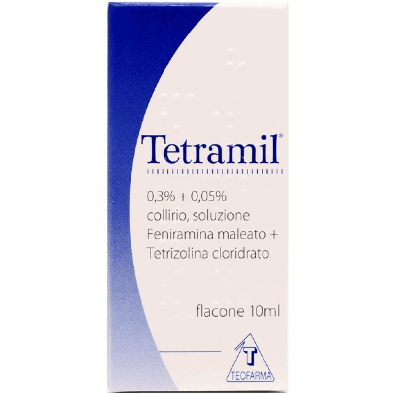 Tetramil Collirio 0,3% + 0,05% Feniramina Maleato 10 ml