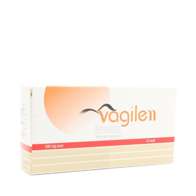 Vagilen 500 mg Metronidazolo Trichomoniasi 10 Ovuli Vaginali