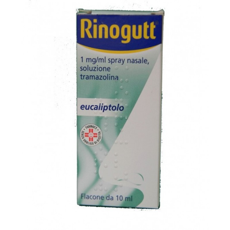 Rinogutt - Spray Nasale con Eucalipto - 10 ml