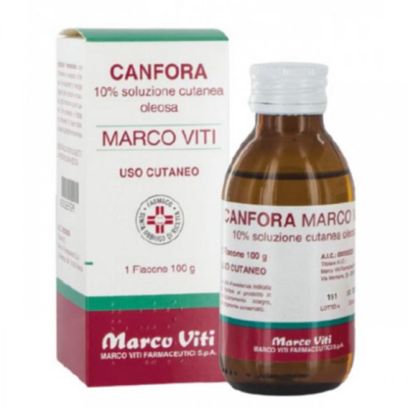 Canfora Marco Viti 10 % Soluzione Oleosa 100 gr