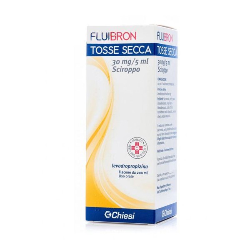 Fluibron Sciroppo Tosse Secca 30 mg/5 ml Levodropropizina 200 ml