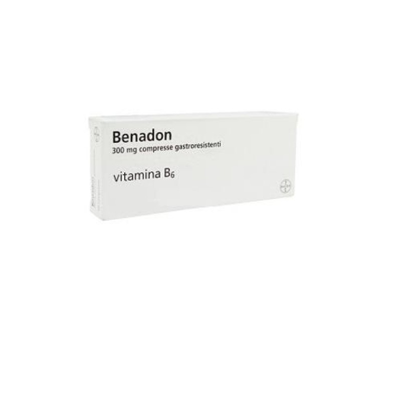 Benadon 300 Mg Piridossina Cloridrato Vitamina B6 10 Compresse