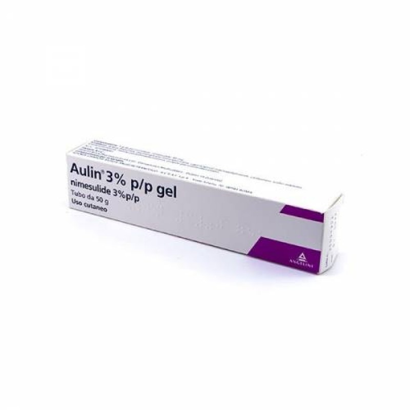 Aulin 3% p/p Nimesulide Gel Antinfiammatorio 50 g