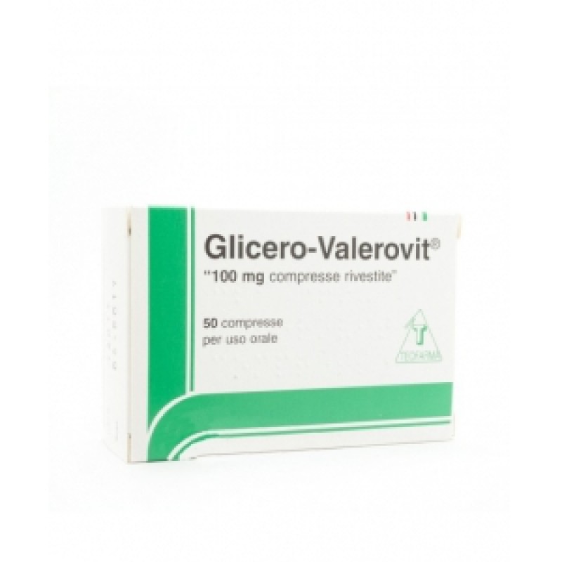Glicero-Valerovit Sodio Glicerofosfato / Valeriana 50 Compresse Rivestite