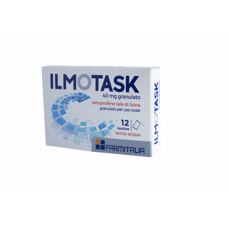 ILMOTASK Ketoprofene in Granulato orosolubile 10 bust 40mg [Equivalente okitask bustine]