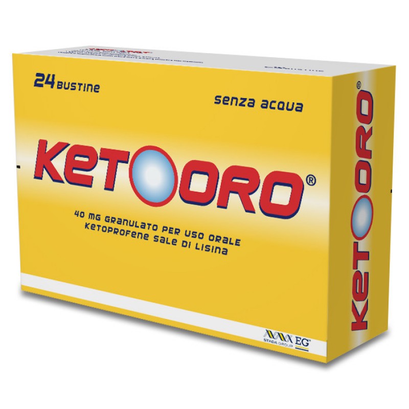 KETOORO 12 BUSTINE GRANULATO 40MG