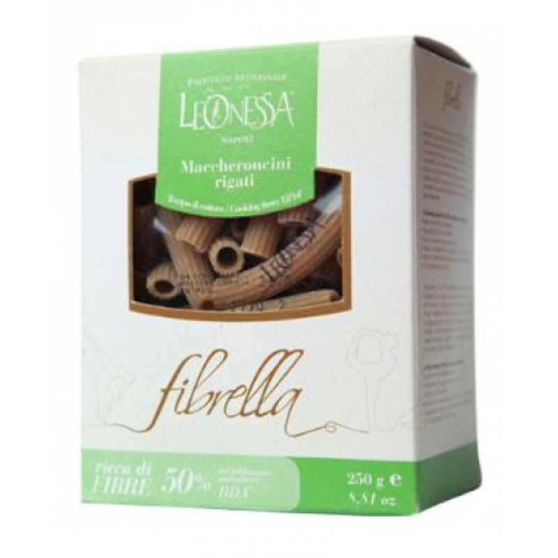 Pastificio Artigianale Leonessa Fibrella Maccheroncini Rigati 250 grammi