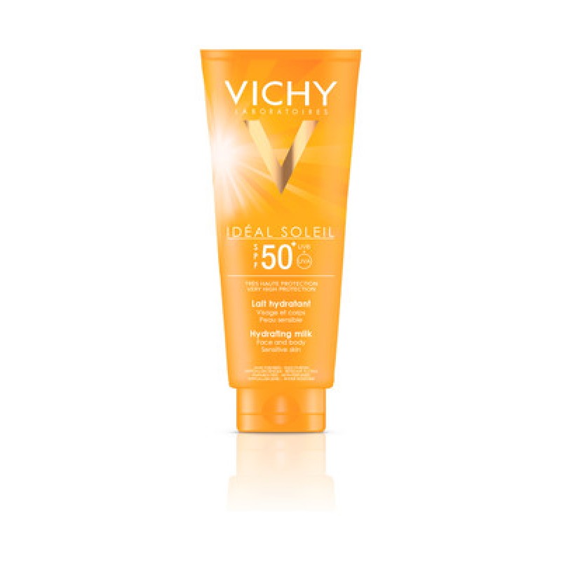 Vichy Idéal Soleil Latte Fresco Idratante SPF 50+ - Protezione viso e corpo - 300 ml