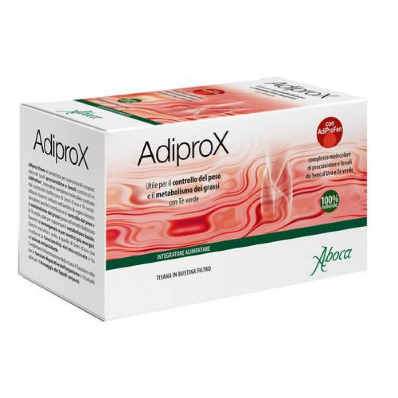 Aboca Adiprox Fitomagra Tisana Controllo Peso 20 Bustine