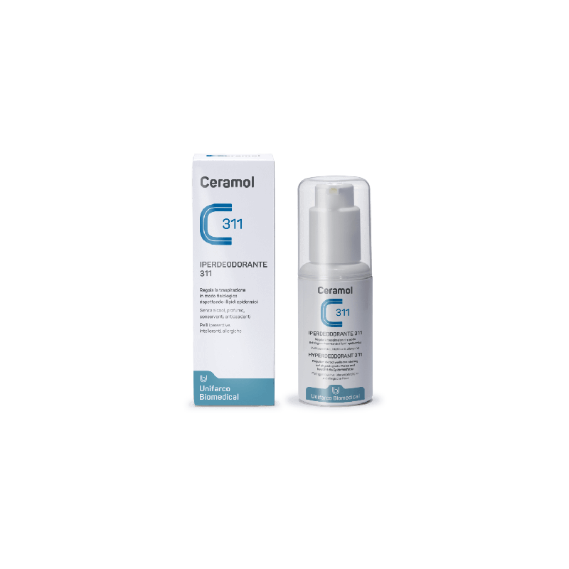 Ceramol 311 Iperdeodorante per pelle sensibile - 75 mL