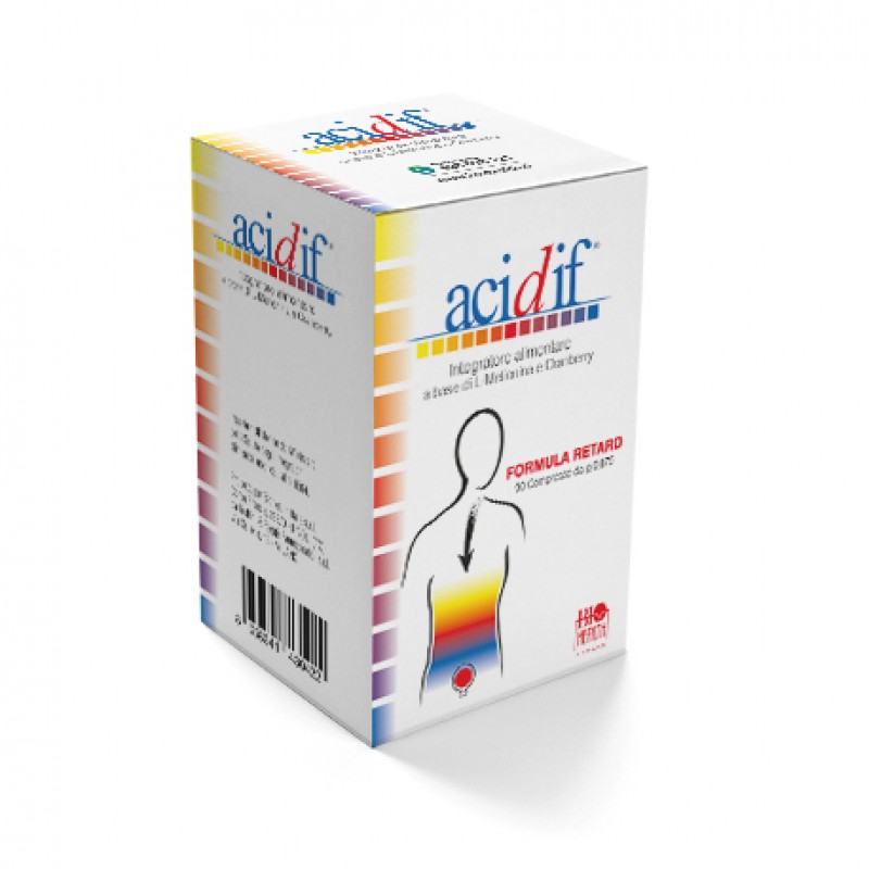 Acidif - Integratore per il benessere delle vie urinarie - 90 compresse