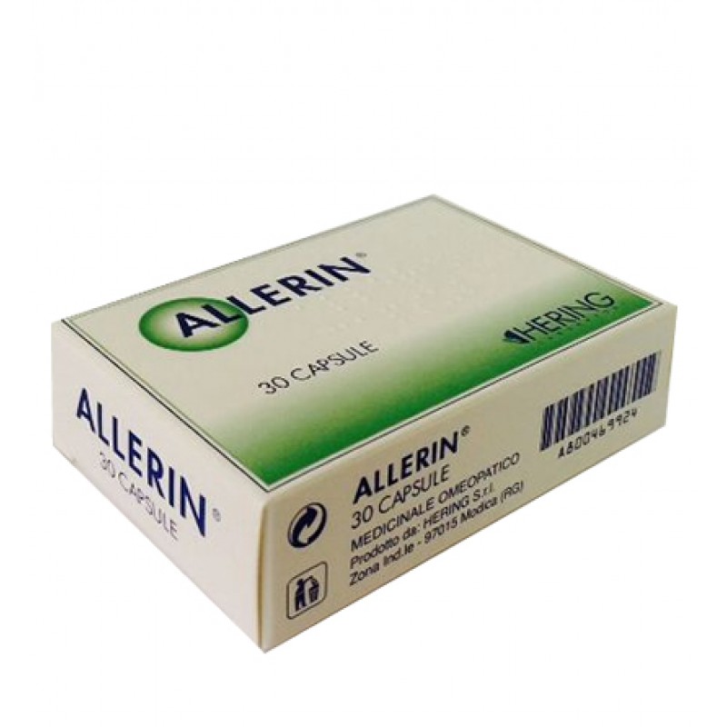 Allerin Hering - Rimedio omeopatico per allergia - 30 capsule