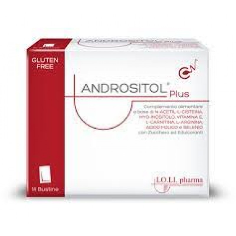 Andrositol Plus - Integratore per infertilità maschile - 14 bustine