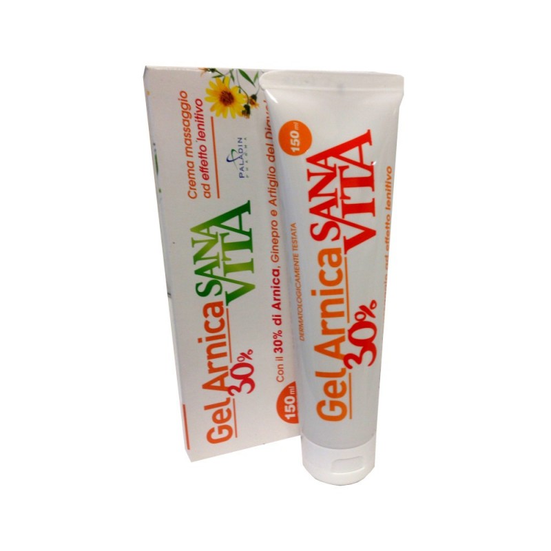 Sanavita Gel Arnica 30% crema massaggio ad effetto lenitivo 150ml