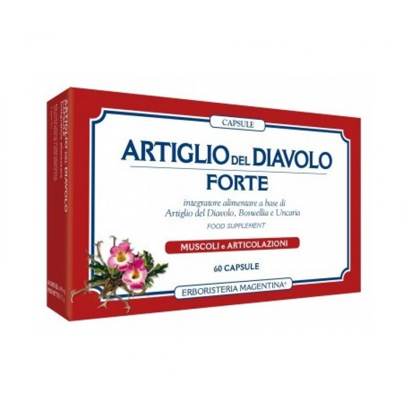 Erboristeria Magentina Artiglio Del Diavolo Forte 60 Capsule