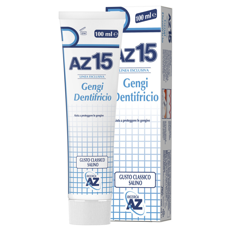 AZ 15 Gengidentifricio Dentifricio Per Gengive Arrossate 100 ml