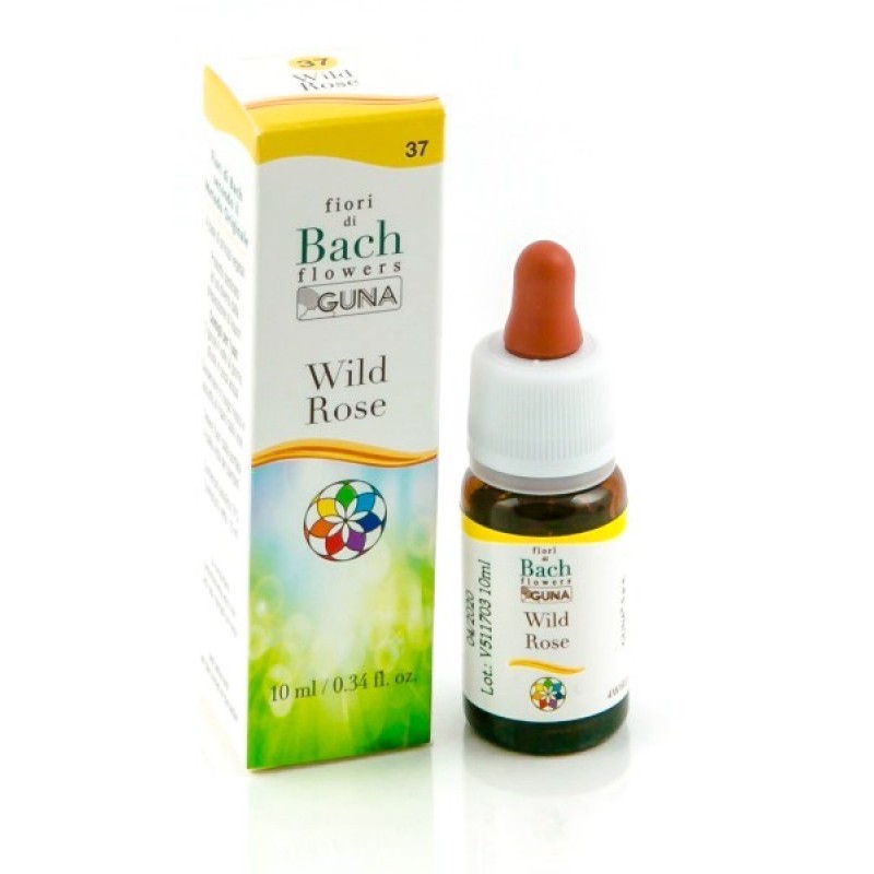Guna Fiori Di Bach Wild Rose Vitalità Gocce 10 Ml