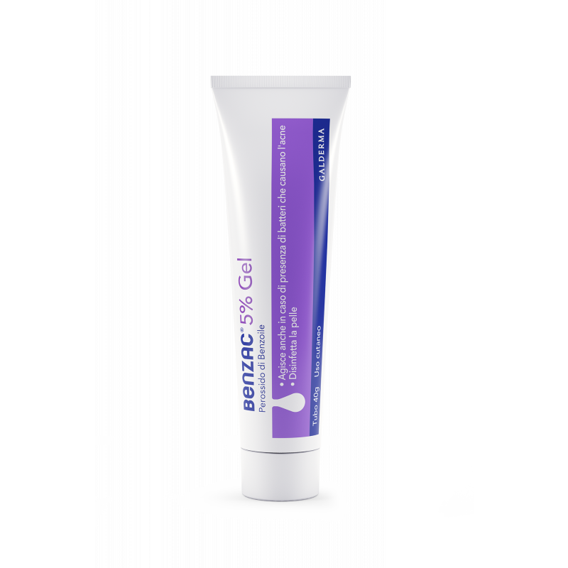 Benzac 5% Gel Perossido di Benzoile contro l'acne 40g