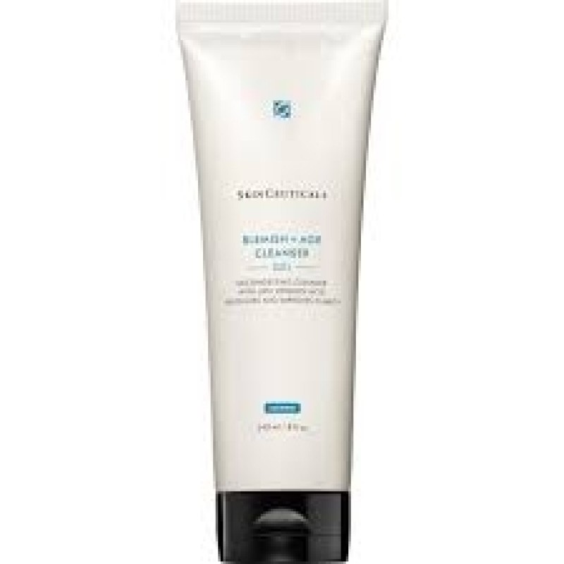 SkinCeuticals Blemish + Age Cleanser Gel detergente ed esfoliante a base di Acido Salicilico, Glicolico e LHA 240 ml
