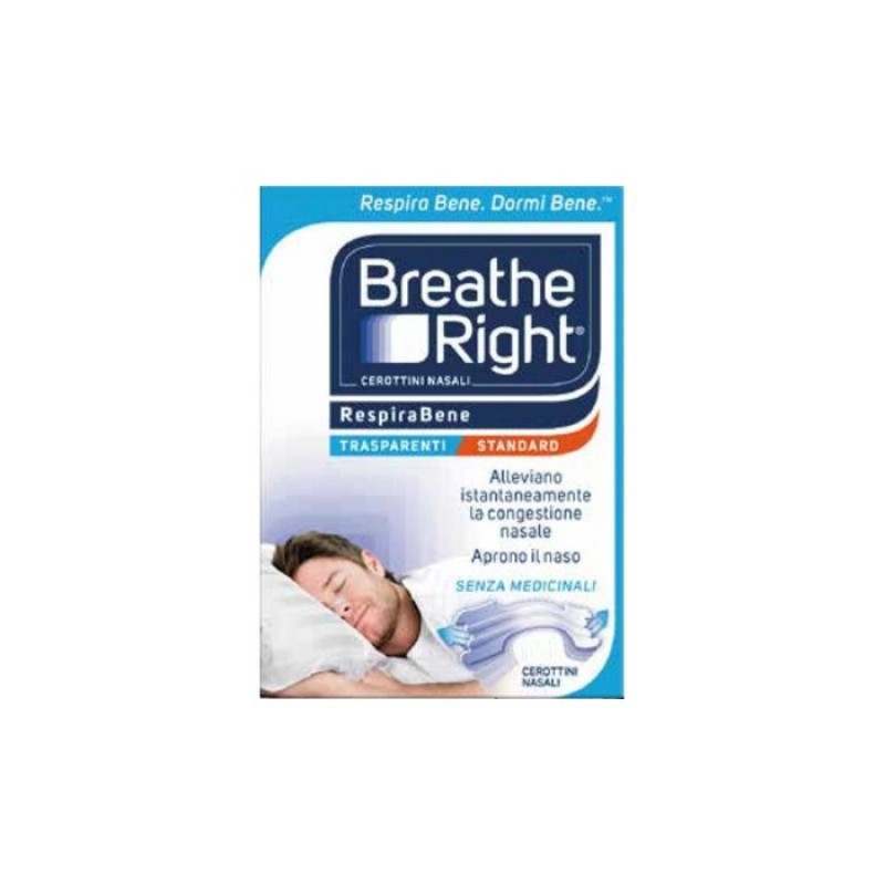 BREATH RIGHT TRASPARENTI GRANDI 30 PEZZI