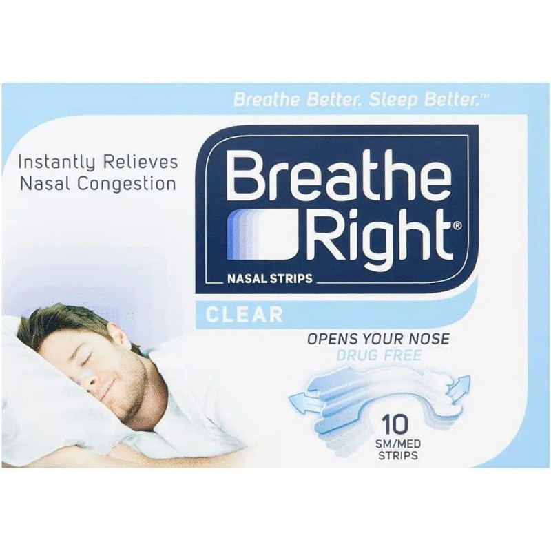 BREATH RIGHT TRASPARENTI 10PZ