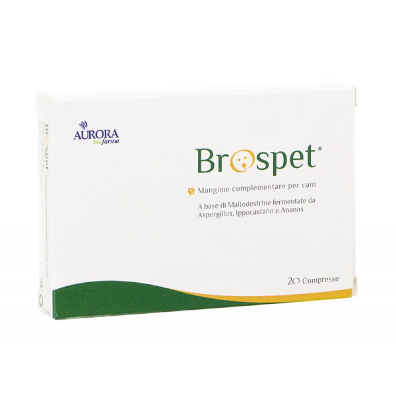 Brospet Integratore Drenante Cane 20 Compresse
