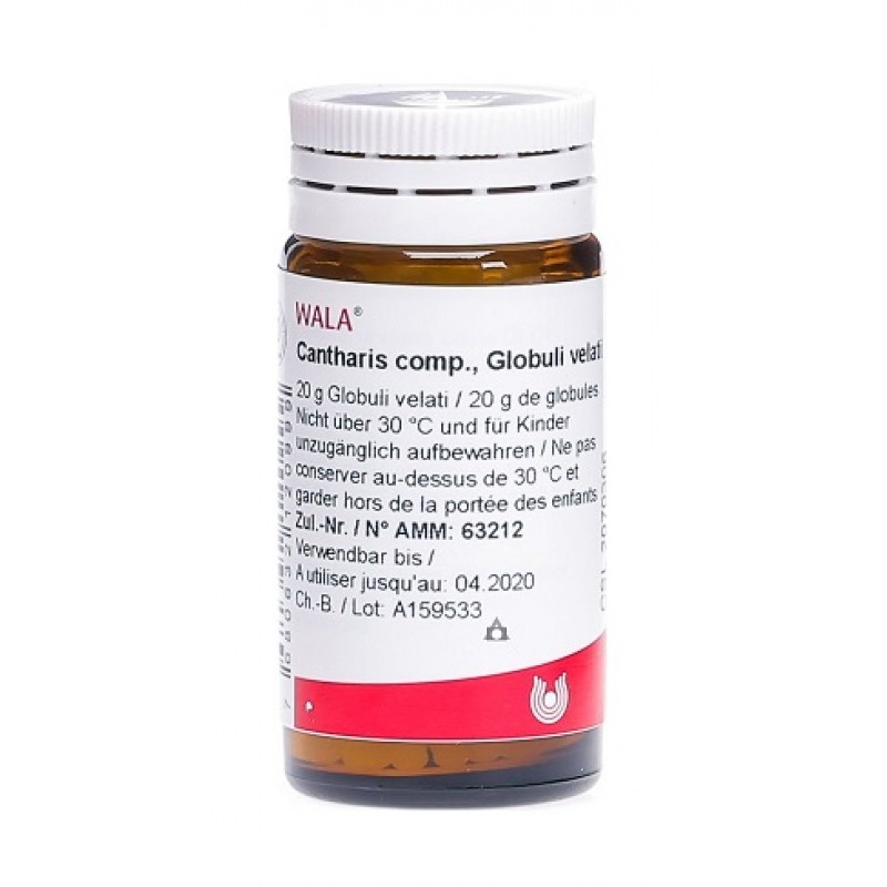 Wala Cantharis Comp Omeopatico 20g