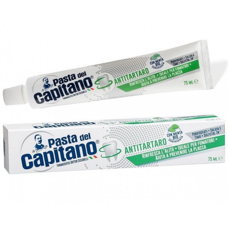 PASTA DEL CAPITANO DENTIFRICIO ANTITARTARO 100ML
