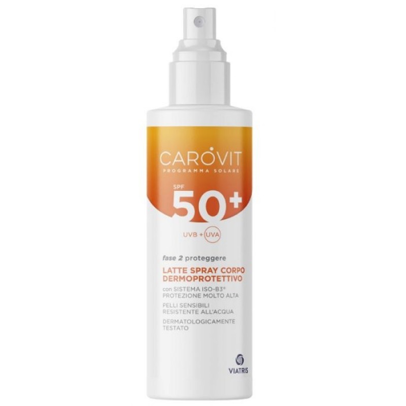 Carovit Latte Solare Spray Corpo SPF50+ 200ml